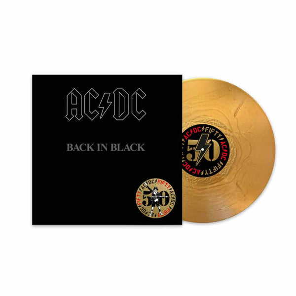 AC/DC - Back In Black - 50th Anniversary Gold Vinyl