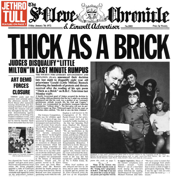 Jethro Tull - Thick As A Brick (Steven Wilson Remix)