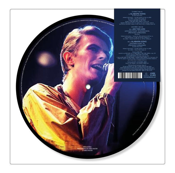 David Bowie - Alabama Song (7" Picture Disc)