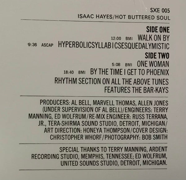 Isaac Hayes - Hot Buttered Soul