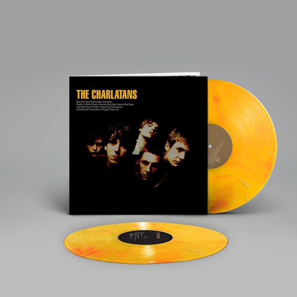 Charlatans, The  - The Charlatans (2021 reissue on Yellow Marbled Vinyl)