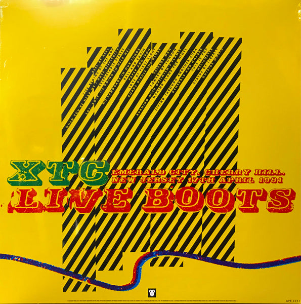 XTC - LIVE BOOTS - Live at Emerald City 1981 (RSD2026)