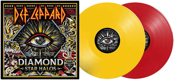 Def Leppard - Diamond Star Halos (red & yellow vinyl)