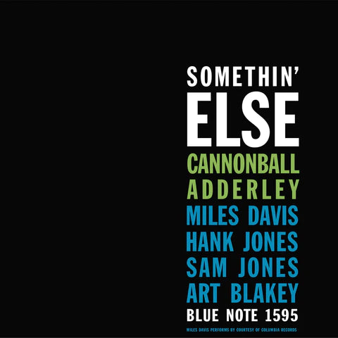 Cannonball Adderley - Something' Else (Blue Note)