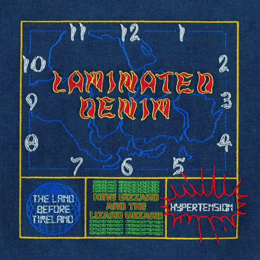 King Gizzard & the Lizard Wizard -  Laminated Denim (Orange Habanero Vinyl)
