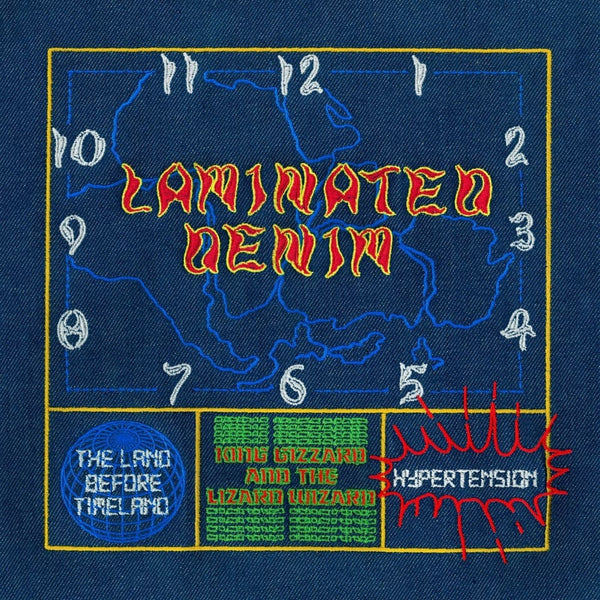 King Gizzard & the Lizard Wizard -  Laminated Denim (Orange Habanero Vinyl)