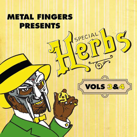 MF Doom -Special Herbs: Vols 3 & 4 (Yellow Vinyl)