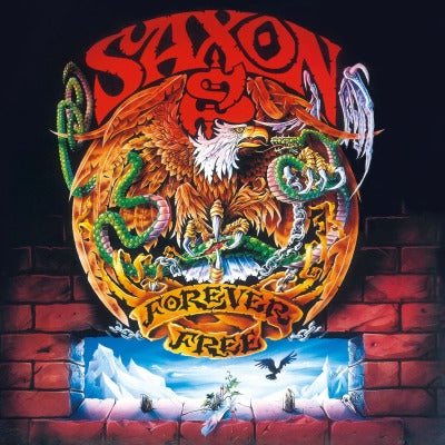 Saxon - Forever Free (Blue vinyl)