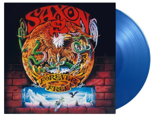 Saxon - Forever Free (Blue vinyl)