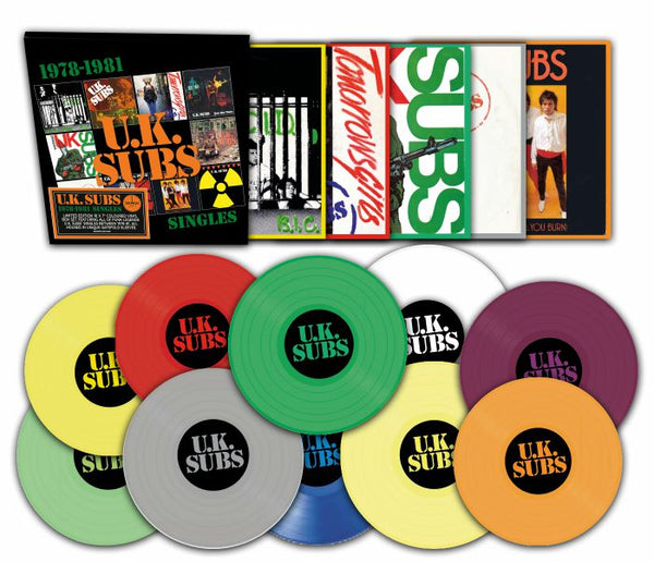 UK Subs - 1978-1981 Singles (10x7" Set)