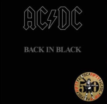 AC/DC - Back In Black - 50th Anniversary Gold Vinyl