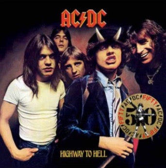 AC/DC - Highway To Hell- 50th Anniversary Gold Vinyl