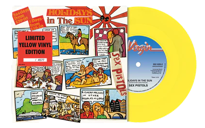 Sex Pistols - Holidays In The Sun (7” Yellow Vinyl)
