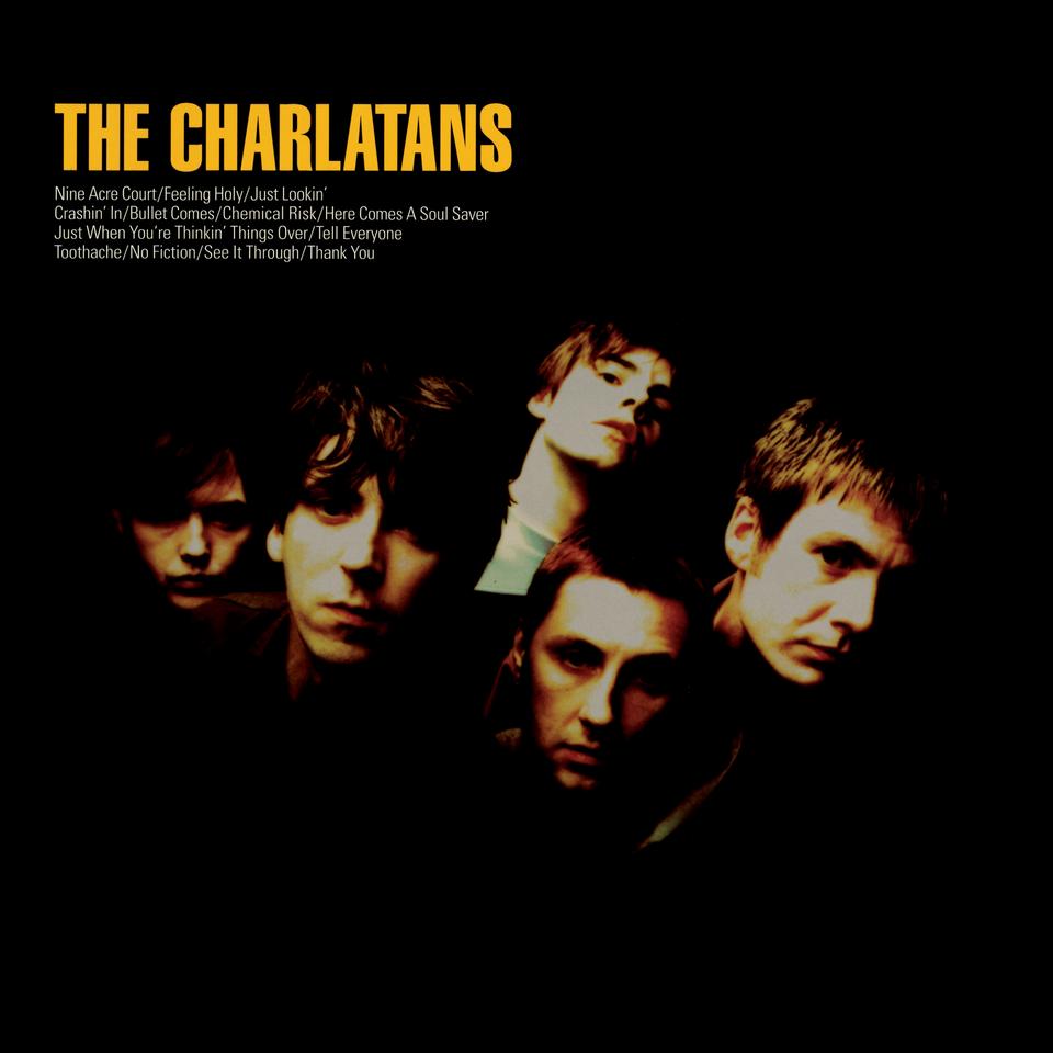 Charlatans, The  - The Charlatans (2021 reissue on Yellow Marbled Vinyl)