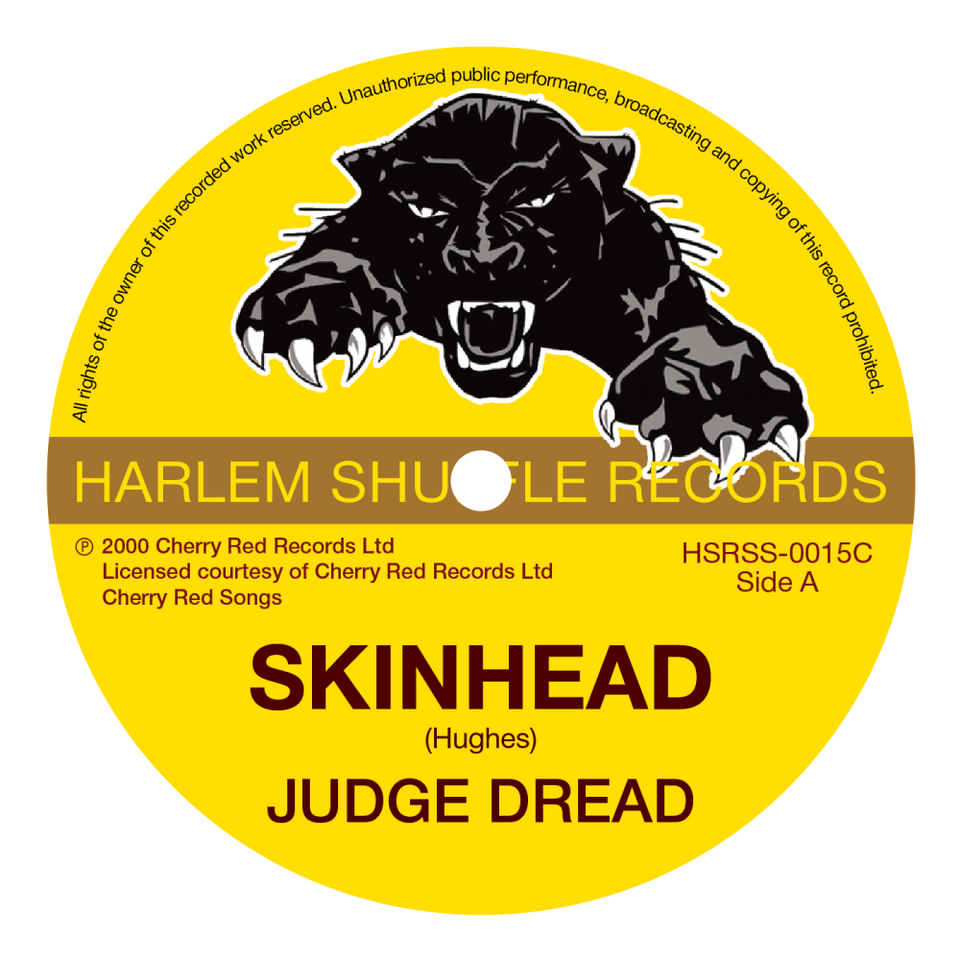 Judge Dread - Skinhead/The Belle Of Snodland Town - 7”