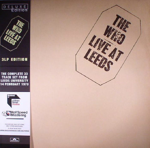 The Who - Live at Leeds 3LP Deluxe edition