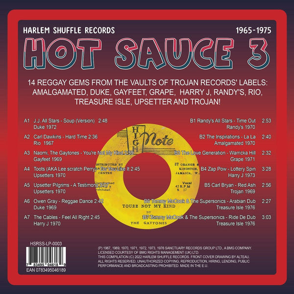 Harlem Shuffle Records - Hot Sauce 3 1965-1975