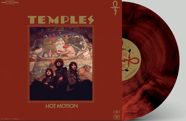 Temples - Hot Motion (Red & Black Marbled Vinyl)