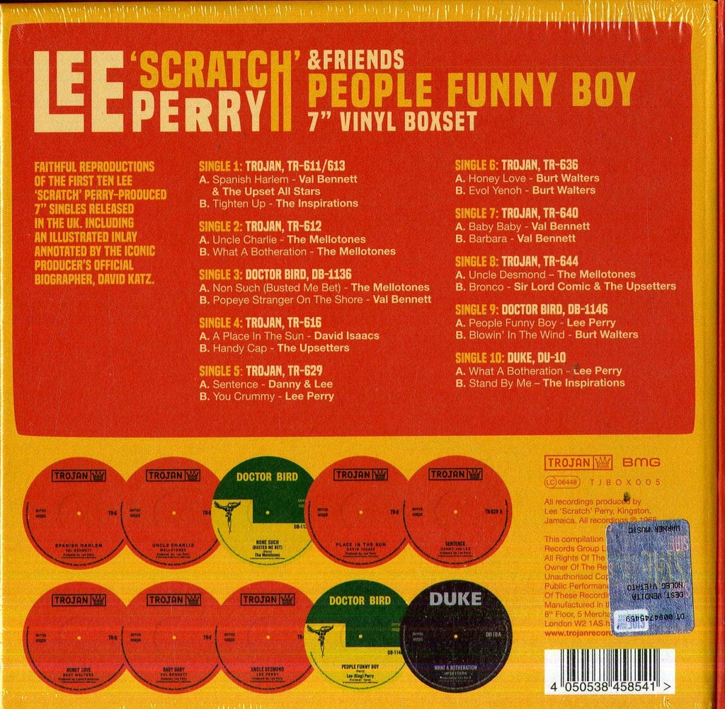 PEOPLE FUNNY BOY Lee 'Scratch' Perry BOX